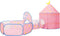 vidaXL Kinderspeeltent 301x120x128 cm roze