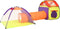 vidaXL Kinderspeeltent 338x123x111 cm meerkleurig