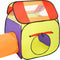 vidaXL Kinderspeeltent 338x123x111 cm meerkleurig