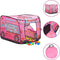 vidaXL Kinderspeeltent 70x112x70 cm roze