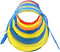 vidaXL Kinderspeeltunnel 245 cm polyester meerkleurig