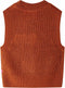 vidaXL-Kinderspencer-gebreid-104-cognackleurig