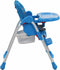 vidaXL - Kinderstoel - hoog - blauw - en - grijs