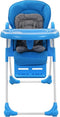 vidaXL - Kinderstoel - hoog - blauw - en - grijs