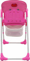 vidaXL - Kinderstoel - hoog - roze - en - grijs