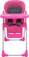 vidaXL - Kinderstoel - hoog - roze - en - grijs