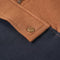 vidaXL-Kindersweater-met-capuchon-halve-rits-116-antraciet--en-cognackleurig