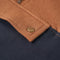 vidaXL-Kindersweater-met-capuchon-halve-rits-92-antraciet--en-cognackleurig