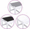 vidaXL Kindertafel met 2 stoelen MDF wit