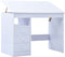 vidaXL - Kindertekentafel/-bureau - kantelbaar - wit