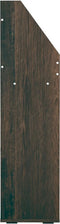 vidaXL - Kindertijdschriftenrek - 71x30x114 - cm - bewerkt - hout - gerookt - eiken