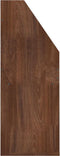 vidaXL - Kindertijdschriftenrek - 71x30x78,5 - cm - bewerkt - hout - bruineiken