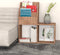 vidaXL - Kindertijdschriftenrek - 71x30x78,5 - cm - bewerkt - hout - sonoma - eiken