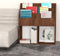 vidaXL - Kindertijdschriftenrek - 71x30x78,5 - cm - bewerkt - hout - bruineiken