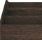 vidaXL - Kindertijdschriftenrek - 71x30x78,5 - cm - bewerkt - hout - gerookt - eiken