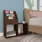vidaXL - Kindertijdschriftenrek - 71x30x78,5 - cm - bewerkt - hout - gerookt - eiken