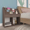 vidaXL - Kindertijdschriftenrek - 71x30x78,5 - cm - hout - grijs - en - eikenkleur
