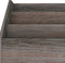 vidaXL - Kindertijdschriftenrek - 71x30x78,5 - cm - hout - grijs - en - eikenkleur