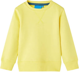 vidaXL-Kindertrui-104-lichtgeel