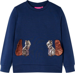 vidaXL-Kindertrui-104-marineblauw