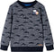 vidaXL-Kindertrui-116-gemêleerd-marineblauw