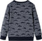 vidaXL-Kindertrui-116-gemêleerd-marineblauw