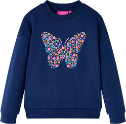 vidaXL-Kindertrui-116-marineblauw
