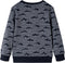 vidaXL-Kindertrui-128-gemêleerd-marineblauw