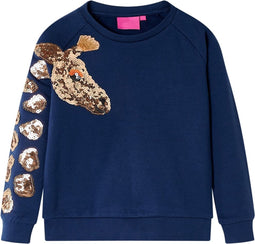 vidaXL-Kindertrui-128-marineblauw