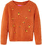 vidaXL-Kindertrui-gebreid-116-oranjebruin