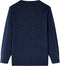 vidaXL-Kindertrui-gebreid-140-marineblauw