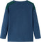 vidaXL-Kindertrui-gewafeld-met-print-104-marineblauw