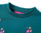 vidaXL-Kindertrui-met-glitterprint-140-donkergroen