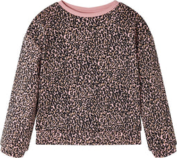 vidaXL-Kindertrui-met-luipaardprint-128-middelroze