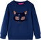 vidaXL-Kindertrui-met-vosprint-128-marineblauw