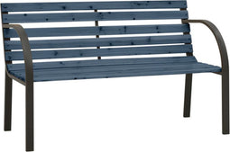 vidaXL - Kindertuinbank - 81 - cm - Chinees - vurenhout - grijs