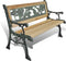 vidaXL - Kindertuinbank - 84 - cm - hout