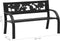 vidaXL - Kindertuinbank - 86 - cm - staal