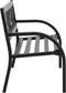vidaXL - Kindertuinbank - 86 - cm - staal