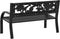 vidaXL - Kindertuinbank - 86 - cm - staal