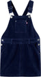 vidaXL-Kindertuinjurk-116-ribfluweel-marineblauw