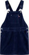 vidaXL-Kindertuinjurk-128-ribfluweel-marineblauw