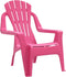 vidaXL - Kindertuinstoelen - 2 - st - hout-look - 37x34x44 - cm - polypropeen - roze
