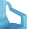 vidaXL - Kindertuinstoelen - 2 - st - hout-look - 37x34x44 - cm - polypropeen - blauw
