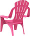 vidaXL - Kindertuinstoelen - 2 - st - hout-look - 37x34x44 - cm - polypropeen - roze