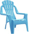 vidaXL - Kindertuinstoelen - 2 - st - hout-look - 37x34x44 - cm - polypropeen - blauw