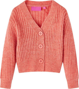 vidaXL-Kindervest-gebreid-104-middelroze