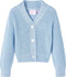 vidaXL - Kindervest - gebreid - 140 - blauw