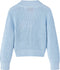 vidaXL - Kindervest - gebreid - 140 - blauw