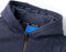 vidaXL-Kindervest-met-capuchon-en-rits-116-gemêleerd-donkerblauw
